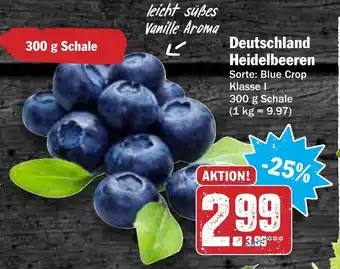 AEZ Deutschland Heidelbeeren 300g Angebot