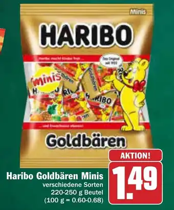 AEZ Haribo Goldbären Minis 220-250g beutel Angebot