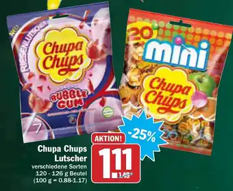 AEZ Chupa Chups Lutscher 120-126g Beutel Angebot