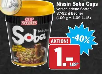 AEZ Nissin Soba Cups 87-92g Becher Angebot