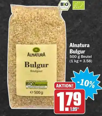 AEZ Alnatura Bulgur 500g Beutel Angebot