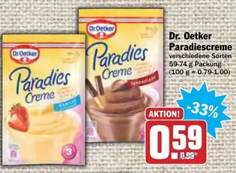 AEZ Dr. Oetker Paradiescreme 59-74g Angebot