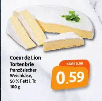 Markant Markt Coeur de Lion Tortenbrie Angebot