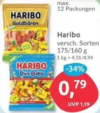 Budni Haribo 175/160 g Angebot