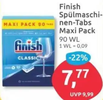 Budni Finish Spülmaschinen Tabs Maxi Pack 90 WL Angebot