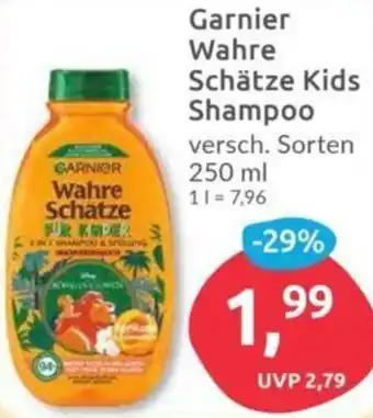 Budni Garnier Wahre Schätze Kids Shampoo 250 ml Angebot