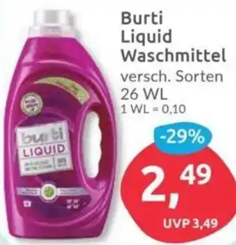 Budni Burti Liquid Waschmittel 26 WL Angebot