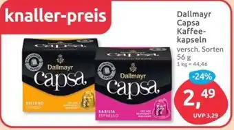 Budni Dallmayr Capsa Kaffeekapseln 56 g Angebot