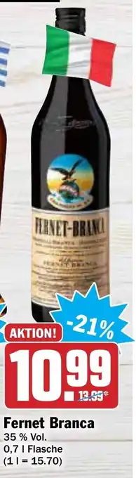 AEZ Fernet Branca 0,7 L Angebot