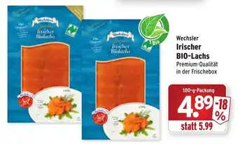 Wasgau Wechsler Irischer Bio Lachs 100g Angebot