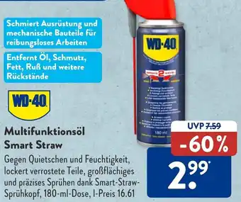 Aldi Süd WD-40 Multifunktionsöl Smart Straw Angebot