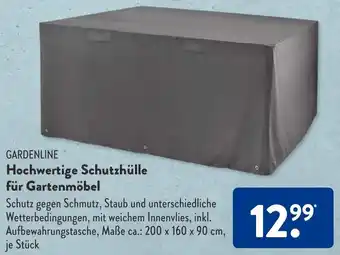 Aldi Süd GARDENLINE Hochwertige Schutzhülle für Gartenmöbel Angebot