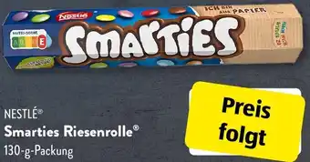 Aldi Süd NESTLÉⓇ Smarties Riesenrolle 130-g-Packung Angebot