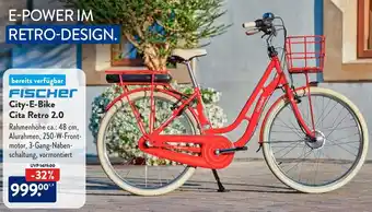 Aldi Süd FISCHER City-E-Bike Cita Retro 2.0 Angebot