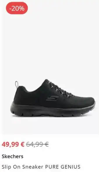 Deichmann Skechers Slip On Sneaker PURE GENIUS Angebot