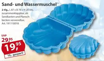 Sonderpreis Baumarkt Sand- und Wassermuschel Angebot