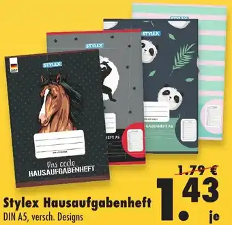 Mäc Geiz Stylex Hausaufgabenheft DIN A5 Angebot