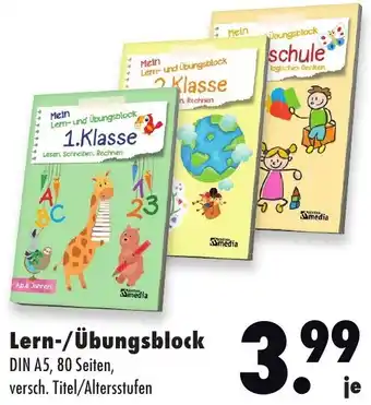 Mäc Geiz Lern-/Übungsblock Angebot