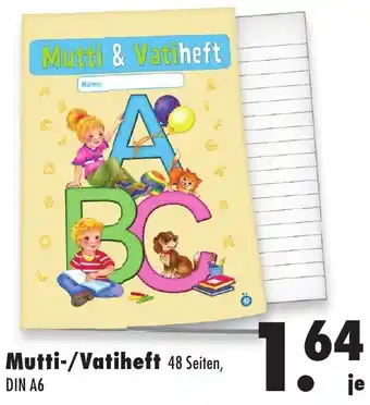 Mäc Geiz Mutti & Vatiheft Angebot