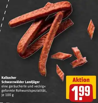 REWE Kalbacher Schwarzwälder Landjäger 100 g Angebot