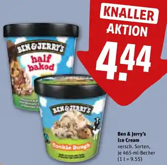 REWE Ben & Jerry's Ice Cream 465-ml-Becher Angebot