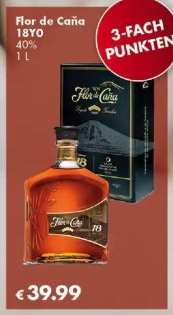 Travel Free Flor de Caňa 18Y0 40% 1 L Angebot