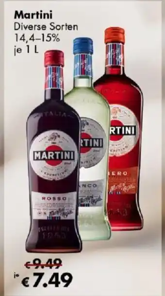 Travel Free Martini Diverse Sorten 1L Angebot