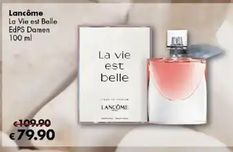 Travel Free Lancôme La Vie est Belle EdPS Damen 100 ml Angebot