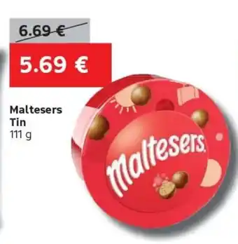 VELTA Free Shop Maltesers Tin 111 g Angebot