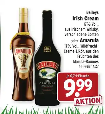 Wasgau Baileys Irish Cream oder Amarula Angebot