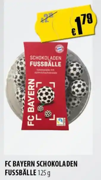 FreeOneShop FC BAYERN SCHOKOLADEN FUSSBÄLLE 125 g Angebot