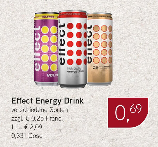 Effect Energy Drink 330ml Angebot bei Dornseifer