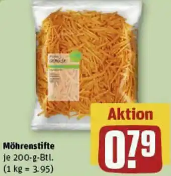 REWE Möhrenstifte 200-g-Btl. Angebot