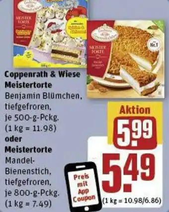 REWE Coppenrath & Wiese Meistertorte 500 g oder Meistertorte 800 g Pckg. Angebot