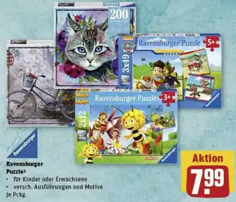 REWE Ravensburger Puzzle Angebot