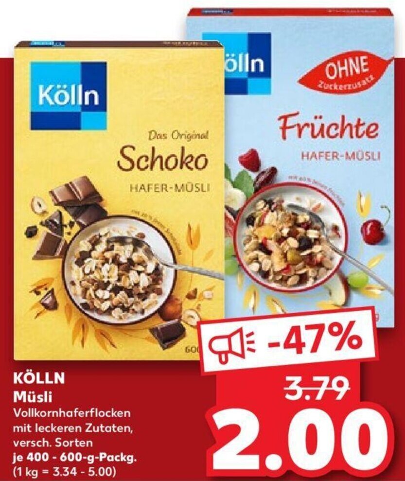 Kolln Musli Angebot