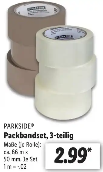 Lidl PARKSIDEⓇ Packbandset, 3-teilig Angebot