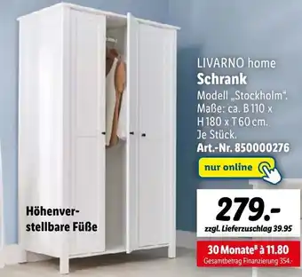 Lidl LIVARNO home Schrank Angebot