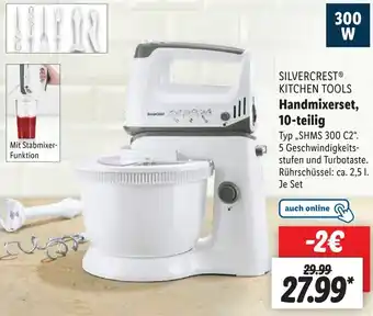 Lidl SILVERCRESTⓇ KITCHEN TOOLS Handmixerset, 10-teilig Angebot