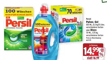 Wasgau Persil Pulver, Gel oder Discs Angebot