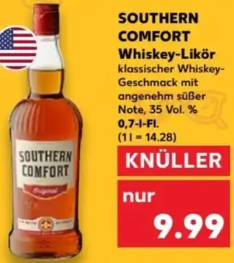 Kaufland SOUTHERN COMFORT Whiskey-Likör 0,7 L-Fl. Angebot