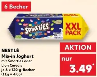 Kaufland NESTLÉ Mix-in Joghurt 6 x 120-g-Becher Angebot