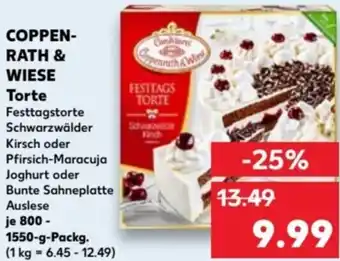 Kaufland COPPENRATH & WIESE Torte 800 - 1550-g-Packg. Angebot