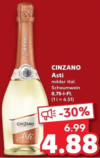 Kaufland CINZANO Asti 0,75 L-Fl. Angebot