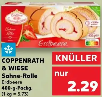 Kaufland COPPENRATH & WIESE Sahne-Rolle 400-g-Packg. Angebot