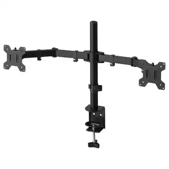 IKEA Stubberget halter für 2 bildschirme schwarz Angebot