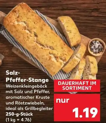 Kaufland Salz Pfeffer-Stange 250 g Stück Angebot