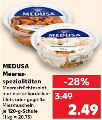 Kaufland MEDUSA Meeresspezialitäten 120 g Schale Angebot