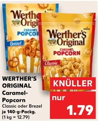 Kaufland WERTHER'S ORIGINAL Caramel Popcorn 140-g-Packg. Angebot