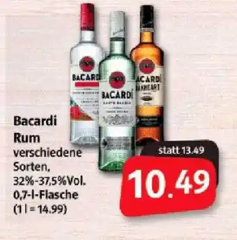 Markant Markt Bacardi Rum Angebot